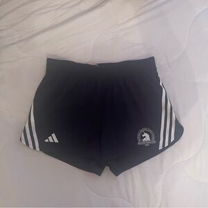 2023 navy Boston Marathon adidas 3” shorts